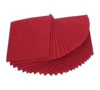 Didiseaon Servilletas Antipolvo 25 Unidades 20x20 Cm Color Burdeos para Bares y Restaurantes, Toallitas de Cocina Suaves y Resistentes para Cócteles, Eventos y Uso Diario en Hogar