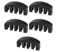 Didiseaon Silenciador Compatible 4/4 3/4 1/2 de Goma para Práctica de Violín Estilo Garra Kit de 5 Piezas para Entrenamiento en Casa