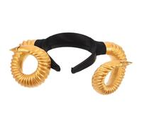 Didiseaon Sombreros De Halloween Cuernos De Demonio y Orejas De Cabra Diadema De Cuerno De Oveja Negro Accesorio De Cosplay Para Fiesta De Halloween Decoración Temática De Criaturas