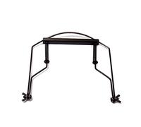 Didiseaon Soporte Accesorio Armónica en Acero Inoxidable de 10 Agujeros para Negro Cómodo para Tocar Manos Libres en Músicos y Aficionados