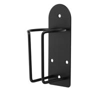 Didiseaon Soporte de cortaúñas eléctrico bandeja de salón soporte para aparato de pelo estante de almacenamiento de la máquina de afeitar organizador de podadoras Acero inoxidable Negro