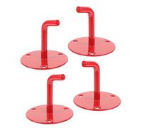 Didiseaon Soporte de Pared para Extintores de Incendios de 2 a 9 Kg Gancho Metálico Resistente Juego de 4 Piezas Soporte Seguro para Extintor de Co2 Adecuado para Hogar Oficina y