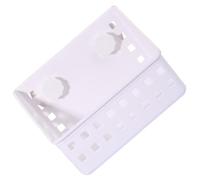 Didiseaon Soporte de Plástico para Conejos Comedero Hueco Organizador de Alimento Tamaño Mediano para Jaula de Cobayas y Chinchillas Herramienta de Alimentación Segura y Duradera