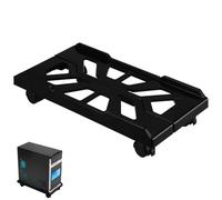 Didiseaon Soporte de Torre para PC con Ruedas y Mecanismo de Bloqueo, Diseño Ajustable de Abs, Adecuado para Oficina y Escuela, Carrito para Computadora Debajo del Escritorio