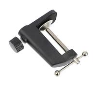 Didiseaon Soporte Multifuncional Abrazadera Voladiza Clip Voladizo Para Escritorio Base De Soporte Para Microphone Stand De Micrófono De Mesa Negro