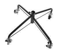 Didiseaon Soporte para Árbol de Navidad y Freno con Ruedas Giratorias | Base Metálica Plegable Verde, Tubo Central de 0,75 Pulgadas, Gestión de Cable, para Árboles Reales