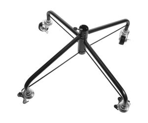 Didiseaon Soporte para Árbol de Navidad y Freno con Ruedas Giratorias | Base Metálica Plegable Verde, Tubo Central de 0,75 Pulgadas, Gestión de Cable, para Árboles Reales