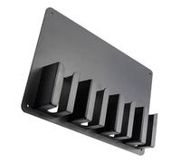 Didiseaon Soporte para Cortadora de Pelo Eléctrica y Organizador de Barbería Montado en Pared, Capacidad para 4 Peines, Diseño Compacto para Salón Profesional