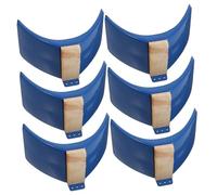 Didiseaon Soporte para Palomas De Madera Maciza, Percha De Plástico Resistente, Conjunto De 6 Piezas, Tamaño Mediano, para Jaulas y Descanso De Aves, Adecuado para Palomas y Tórtolas Domésticas