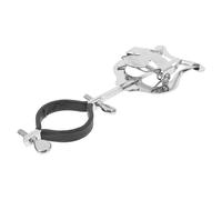 Didiseaon Soporte para Partituras de Oboe y Pinza Metálica para Música, Accesorio Portátil para Banda de Marcha en Color Plata