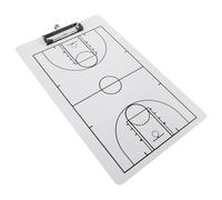 Didiseaon Tablero Táctico Portátil para Baloncesto de Doble Cara en Pvc, Accesorio Esencial para Entrenamiento y Partidos, Adecuado para Comunicación y Enseñanza