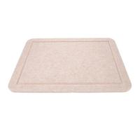 Didiseaon Tablón de Anuncios de Fieltro Beige Puro 40X30 CM Tablero de Notas para Pared Panel Decorativo para Oficina Hogar y Escuela Accesorio Práctico para Fijar Chinchetas
