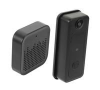 Didiseaon Timbre Inalámbrico Inteligente con Cámara Wifi Videoportero para Hogar y Oficina Visión Nocturna Sensor de Movimiento Aplicación para bajo Consumo Energético