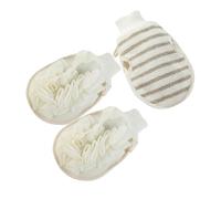 Didiseaon Toalla De Baño 3pcs Guantes Exfoliantes Para Ducha Exfoliante Corporal Guante De Baño
