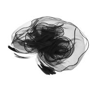 Didiseaon Tocado de Novia con Velo de Malla Doble Y Romántico Elegante Sombrero de Boda para Mujer Diseño de Mini Sombrero