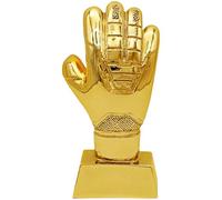Didiseaon Trofeo De Portero De Fútbol Guantes De Oro En Forma De Premio Trofeos De Premio De Portero con Base Trofeo De Partidos De Rugby para Competiciones Deportivas Torneos