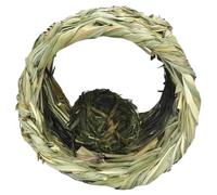 Didiseaon Túnel para Mascotas 2 Piezas Pelota de Heno Timothy Juguete Creativo para Conejos Hámsteres y Erizos Material Resistente Tamaño Compacto para Juego y Escondite Casa