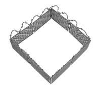 Didiseaon Valla de prisión simulada Accesorios para micropaisajes Accesorios para Casas de muñecas en Miniatura