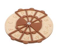 Didiseaon Wooden Circle Of Fifths Guitar Chord Trainer Portable Music Theory Wheel Compact Scale Practice Tool For Beginners And Adults