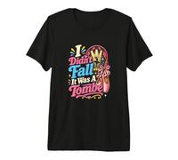 Didn'T Fall It Was a Tombe Funny Ballet Pointe Shoes Dance Camiseta Premium