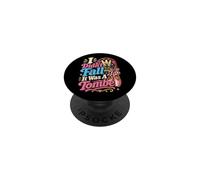 Didn'T Fall It Was a Tombe Funny Ballet Pointe Shoes Dance PopSockets PopGrip Adhesivo