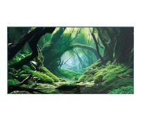 Didooou Imagen de fondo de acuario 3D, pegamento de PVC para acuario, calcomanías decorativas de acuario, calcomanías de acuario boutique (cueva-4, 40 x 80 cm)