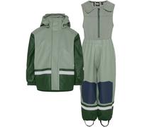 Didriksons Boardman, conjunto impermeable, junior, verde claro 120 Light Moss