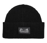 Didriksons Mica, gorro, junior, negra Onesize Black