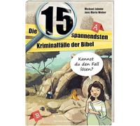 Die 15 spannendsten Kriminalfälle in der Bibel. Bibelgeschichten für Kinder als Detektivgeschichten zum Mitmachen. Bibelwissen und christliche Werten entdecken. Kinderbuch ab 8 Jahre