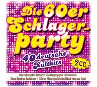 Die 60er Schlagerparty; 40 Deutsche Kulthits; Flippers; Catarina Valente; Bill Ramsey; Peter Kraus; Nana Mouskouri; Gus Backus; Medium Terzett; Jan & Kjeld; Siw Malmkvist; Peggy March; Ralf Bendix; Blue Diomonds; Rex Gildo; Markus Felden; Shadows