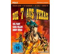 Die 7 aus Texas (Antes llega la muerte) / Aufwändiger Italowestern mit Musik von Kultkomponist Riz Ortolani („Old Shatterhand“) (Pidax Western-Klassiker) [Alemania] [DVD]