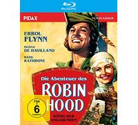 Die Abenteuer des Robin Hood - König der Vagabunden / Preisgekrönter Abenteuerfilm mit Starbesetzung (Pidax Film-Klassiker) [Alemania] [Blu-ray]