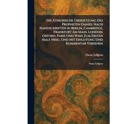 Die Äthiopische Übersetzung Des Propheten Daniel Nach Handschriften in Berlin, Cambridge, Frankfurt Am Main, London, Oxford, Paris Und Wien Zum Ersten ... Und Kommentar Versehen: Oscar Löfgren