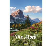 Die Alpen 2027: Wandkalender mit Fotos von den Alpen. Format 23,5 x 33,5 cm.