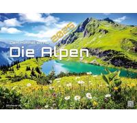 Die Alpen - dem Himmel so nah - 2025 - Kalender DIN A2: Der Wandkalender mit den schönsten Alpen-Motiven für das Jahr 2025 im extragroßen Format DIN A2 (ca. 60 x 42 cm)!