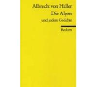 Die Alpen und andere Gedichte | Albrecht Von Haller