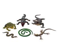 Die Animal World der Animal World playset Reptilien 6 Stück (Importación USA)