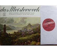DIE BERLINER PHILHARMONIKER DIRIGENT ANDRE CLUYTENS - das Meisterwerk FOLGE 18 / ROBERT SCHUMANN / "RHEINISCHE SINFONIE" / III. Sinfonie Es-dur op.97 / Bildhülle / ELECTROLA # 70 008