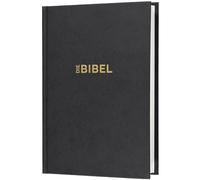 Die Bibel – Schlachter Version 2000 – Edición de bolsillo, referencias paralelas – Tapa dura negra