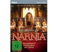 Die Chroniken von Narnia - Komplettbox / Das komplette und preisgekrönte Fantasy-Epos nach den Bestsellern von C. S. Lewis (Pidax Serien-Klassiker) [DVD]