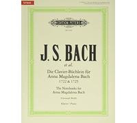 Cuadernos de Anna Magdalena Bach 1722 & 1725 – Urtext · Selección · Piano/canto – Edition Peters