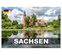 Die deutschen Bundesländer - Sachsen (Wandkalender 2026 DIN A4 quer), CALVENDO Monatskalender: Entdecken Sie in 12 Monaten das wunderbare Bundesland Sachsen im Osten der Republik.