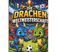Die Drachen Weltmeisterschaft: Das magischste Fußball Malbuch der Welt