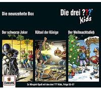 Die drei ??? Kids - 3er Box 19. Folgen 55 - 57: Der schwarze Joker / Rätsel der Könige / Der Weihnachtsdieb