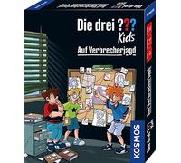 Die DREI ??? Kids Auf Verbrecherjagd Von Kosmos 741792, Kartenspiel für 2-6 Spieler AB 8 Jahren (Detective Kinderspiel, Die DREI Fragezeichen