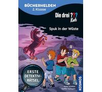 Die drei ??? Kids, Bücherhelden 2. Klasse, Spuk in der Wüste: Gut lesen können - erste Detektivrätsel - für Fans der Reihe Die drei ??? - spielerisch lesen üben mit Rätsel auf jeder Doppelseite