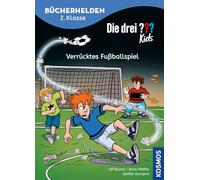 Die drei ??? Kids, Bücherhelden 2. Klasse, Verrücktes Fußballspiel: Gut lesen können - Kinderbuch für Erstleser ab 7 Jahren - Spannende Detektivgeschichten mit Justus, Peter und Bob