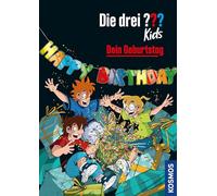 Die drei ??? Kids, Dein Geburtstag: Happy Birthday - Dein persönliches Geburtstagsbuch mit coolen Ideen und Vorlagen für deine Party. Ein besonderes Geschenk für alle Detektiv-Fans