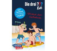 Die drei ??? Kids: Strand der Gefahren - Dreifachband: Enthält die Bände: Achtung, Strandräuber!, Insel der Haie, Surfstrand in Gefahr