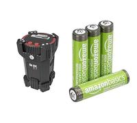 Die drei Kosmos Los Tres ??? Hucha Digital, 8+ años, & Pilas AAA Recargables Amazon Basics 4 unid, 850mAh